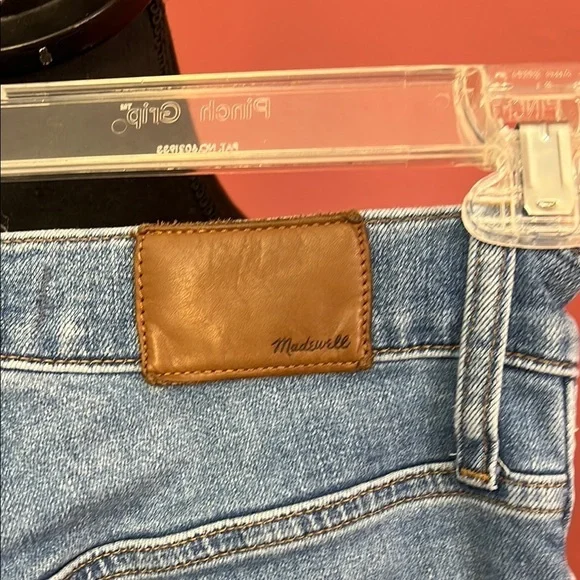 Madewell 10 inch High Rise Raw Hem Jeans - Picture 8 of 10